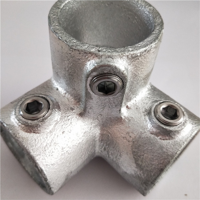 26.9mm storage racks malleable iron clamps