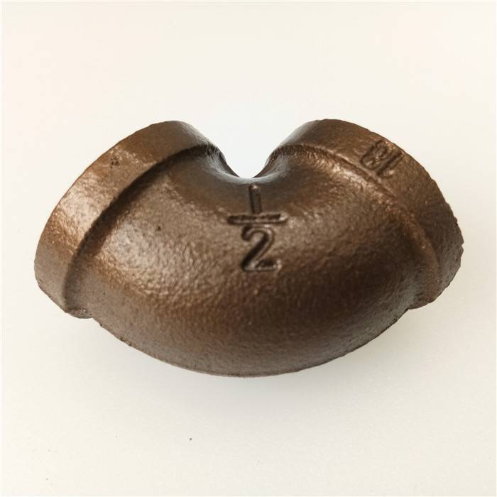 Black Malleable Iron Cast Pipe Fitting,DIY Furniture Galvanized Elbow Pipe Flange Black Malleable Iron Cast Pipe Fitting,DIY Furniture Galvanized Elbow Pipe Flange