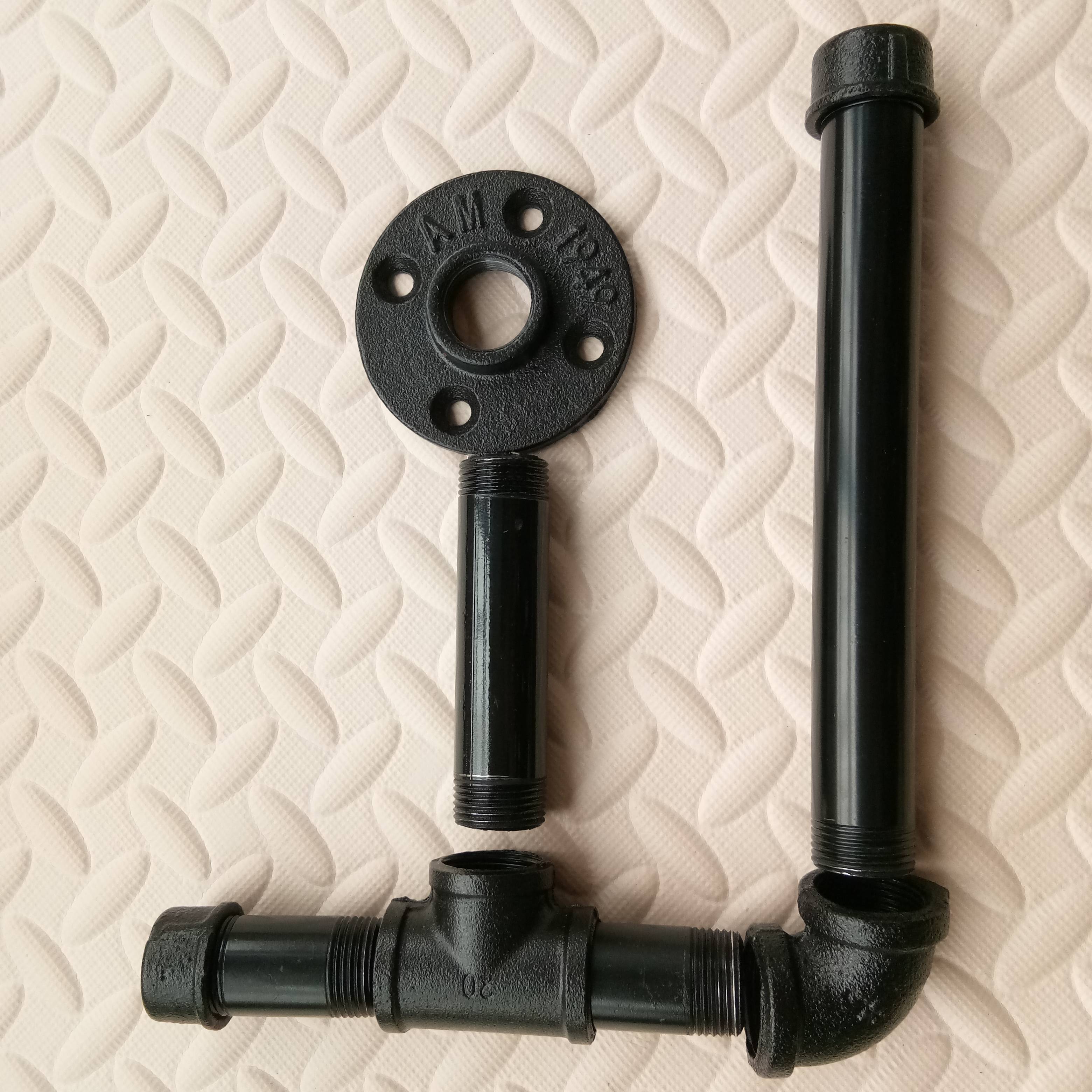 6 inch galvanized npt threaded cast iron pipe end cap