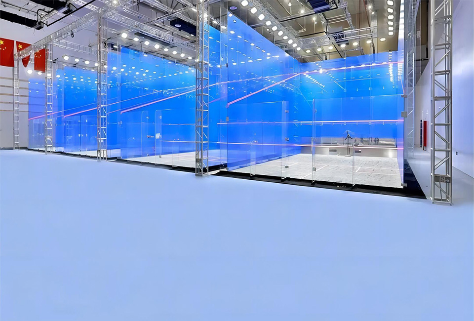 indoor squash court suppliers