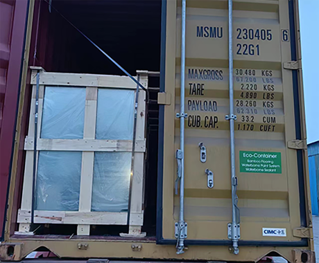 Victorian-style acid-etched glass panels. Victorian-style acid-etched glass panels.