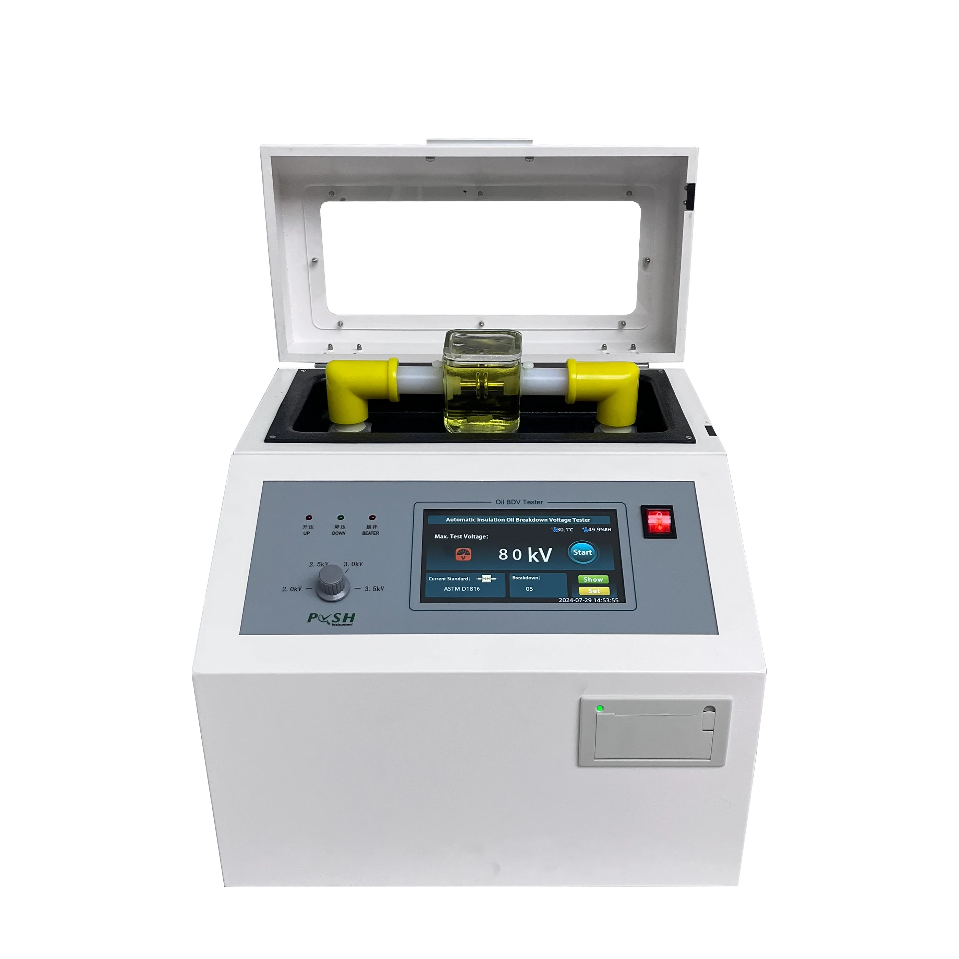 PUSH Electrical PS-1001 insulation oil bielectric strength tester transformer oil bdv tester