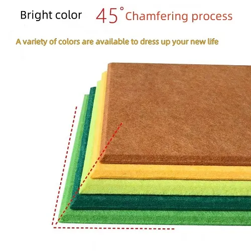 Color matching felt decorative board