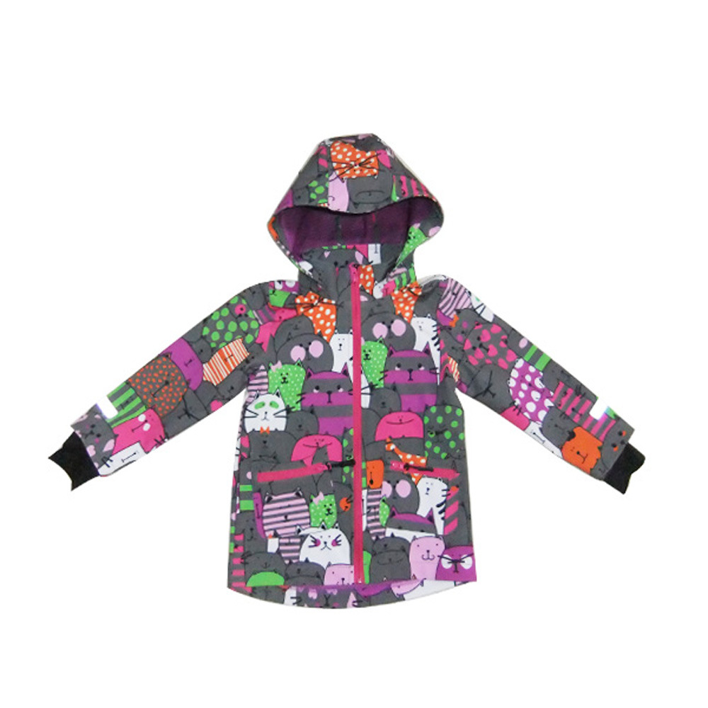 Kids Breathable Coat Softshell Jacket Fashion Apparel