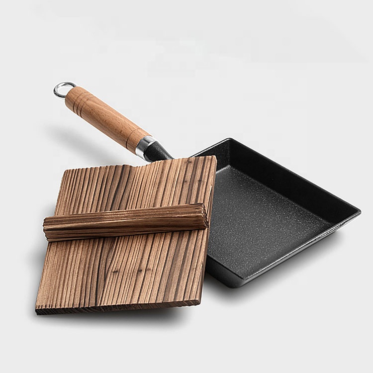 Hot Selling Japanese Cast Iron Omelette Tamagoyaki Frying Pan