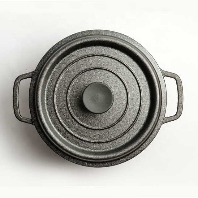 Hot Sale Kitchen Cookware Enamel Food Pot Casserole Dish with Lid Cast Iron Metal Modern Heat Resistant Color Box +master Carton