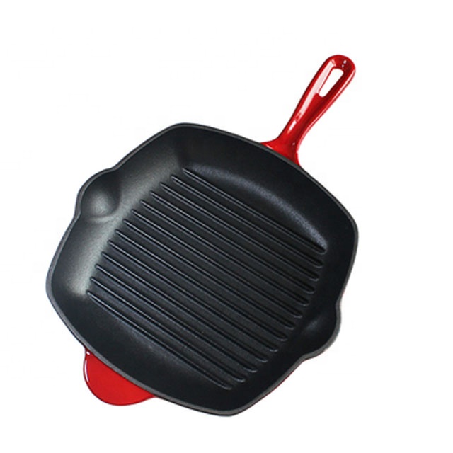 New Product With Wholesale new innovations cast iron cookware Cooking Steak Cast Iron Skillet