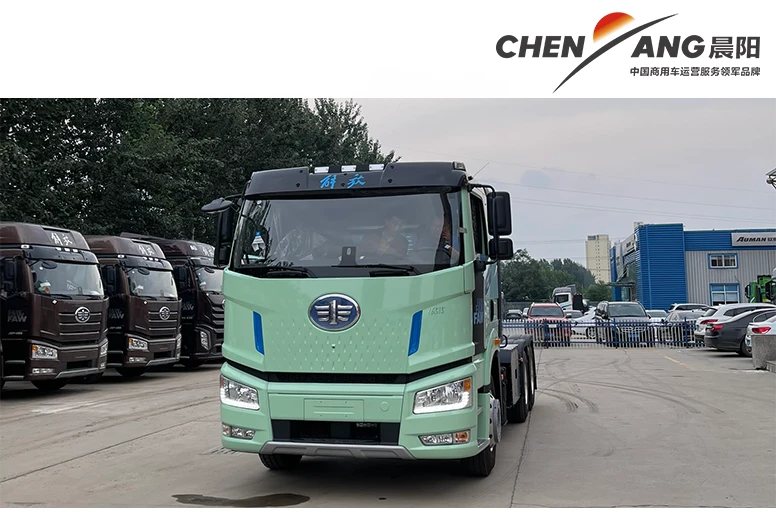FAW J6L 6x4 Electric Tractor Truck (Flat Roof)
