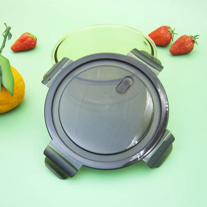 Glass Container with Plastic Vented Lid - Hebei Yuanchang Food Mechanism &#038; Technology Co., Ltd.
