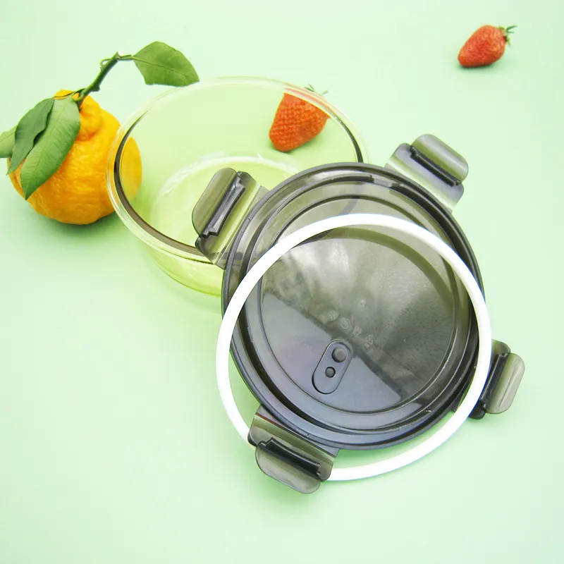 Glass Container with Plastic Vented Lid - Hebei Yuanchang Food Mechanism &#038; Technology Co., Ltd.