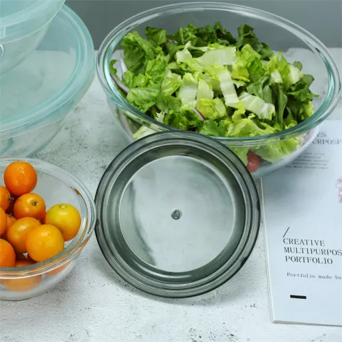 Glass Mixing Bowl Set
