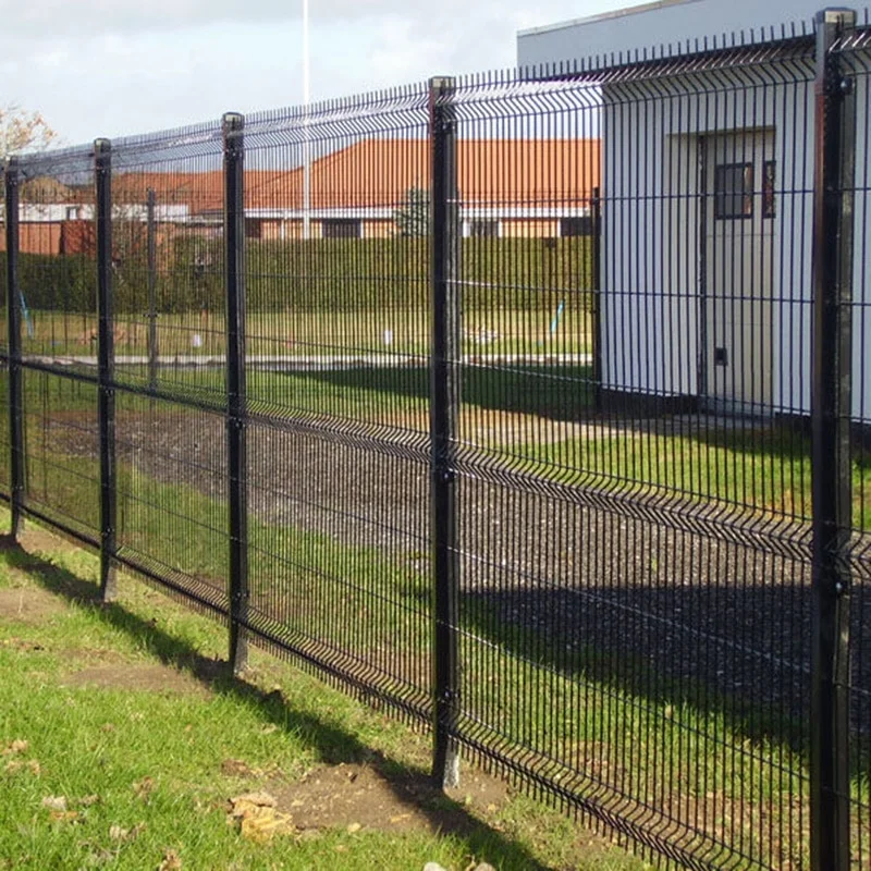 galvanised steel mesh panels Commercial Galvanized Steel 3D Curved Welded Wire Mesh Fence Playground Fence Panel