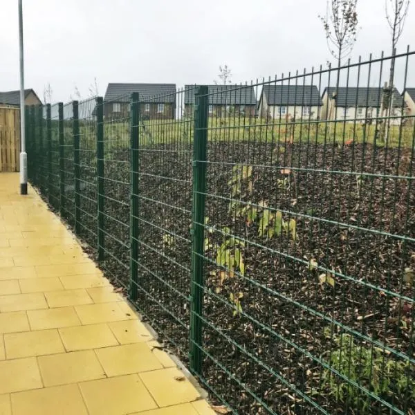 galvanized mesh panels Commercial Galvanized Steel 3D Curved Welded Wire Mesh Fence Playground Fence Panel