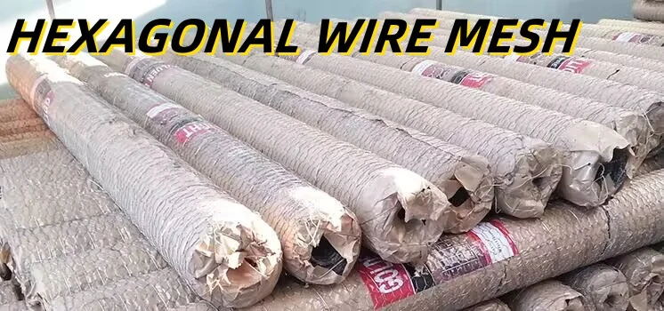 wholesale galvanized hexagonal wire mesh Hot Sale Galvanized 60 80mm Steel Cheap Chicken Netting Fence Farm Triple Twist PVC Coated Hexagonal Wire Mesh
