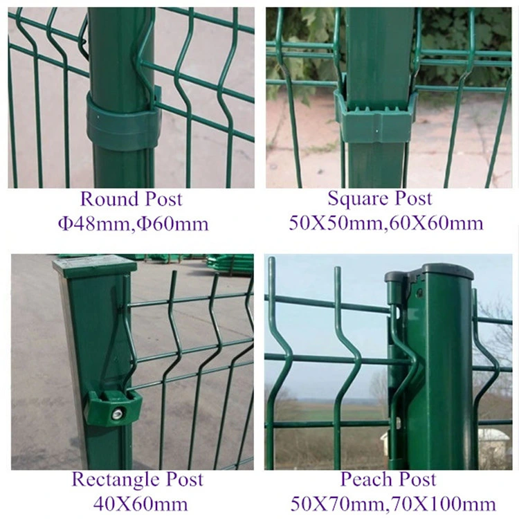 galvanized welded wire mesh panel Commercial Galvanized Steel 3D Curved Welded Wire Mesh Fence Playground Fence Panel