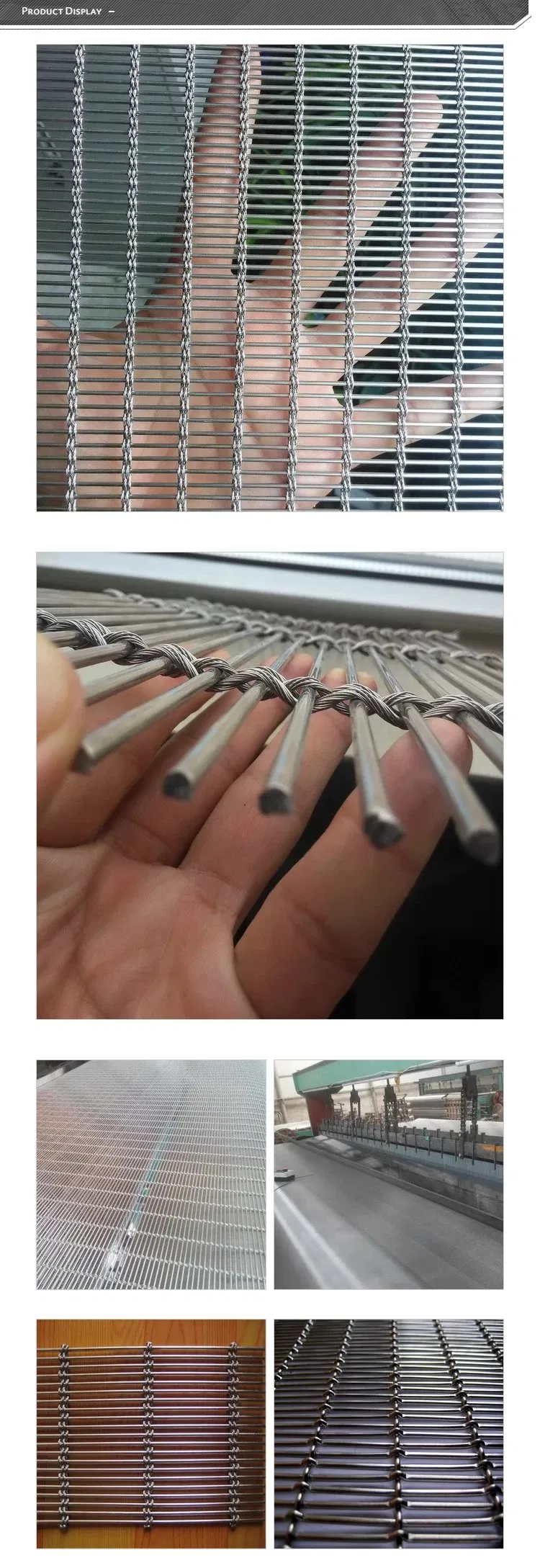 bulk woven wire fence Wholesale Galvanized Square Woven Wire Mesh