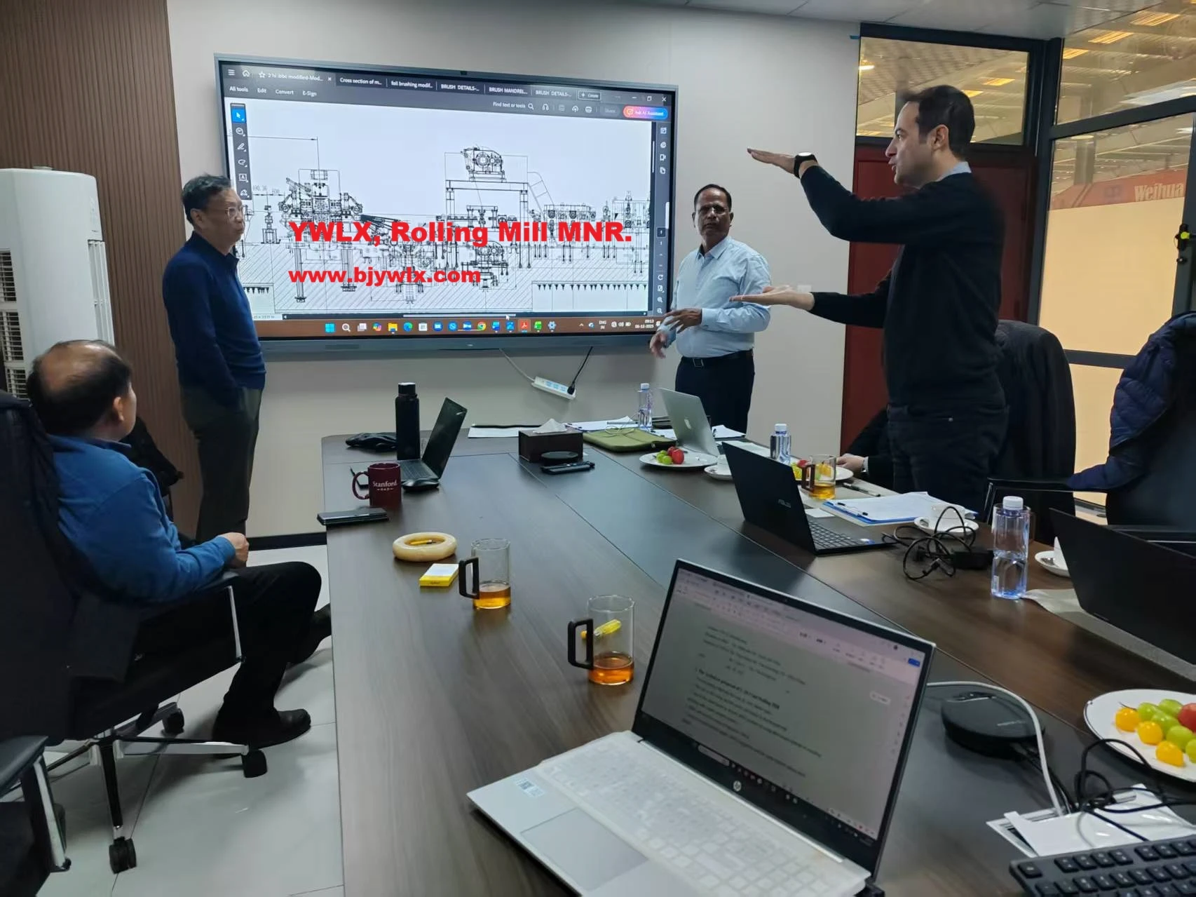 YWLX Deep Dives into Cladding Line with Dubai Client