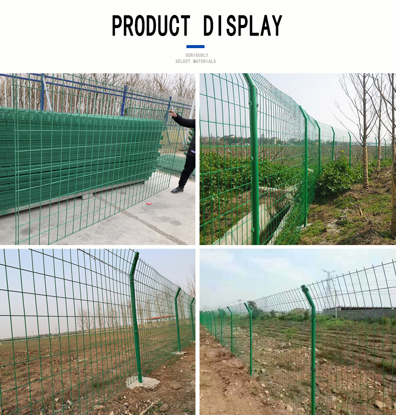 bilateral fence wire mesh galvanized chain link fence