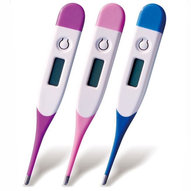 LCD display digital clinical thermometer
