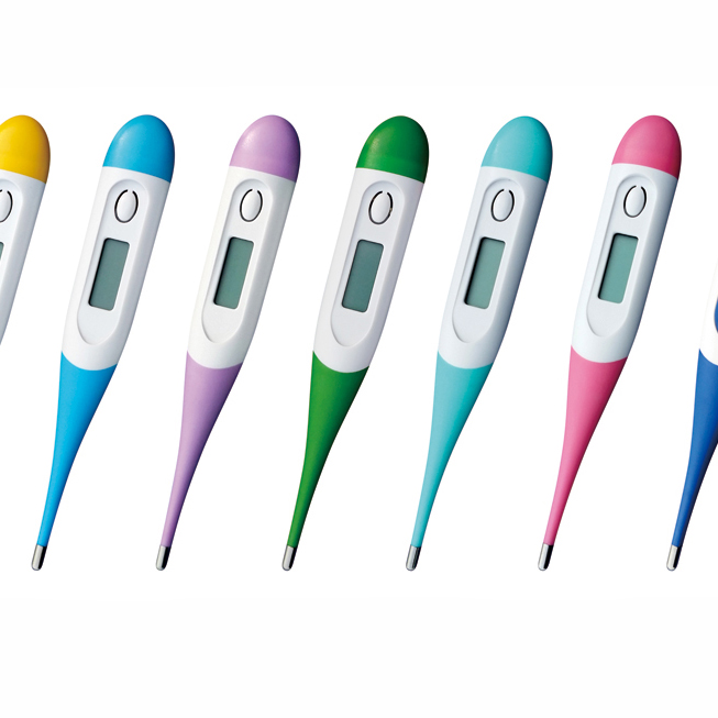 LCD display digital clinical thermometer