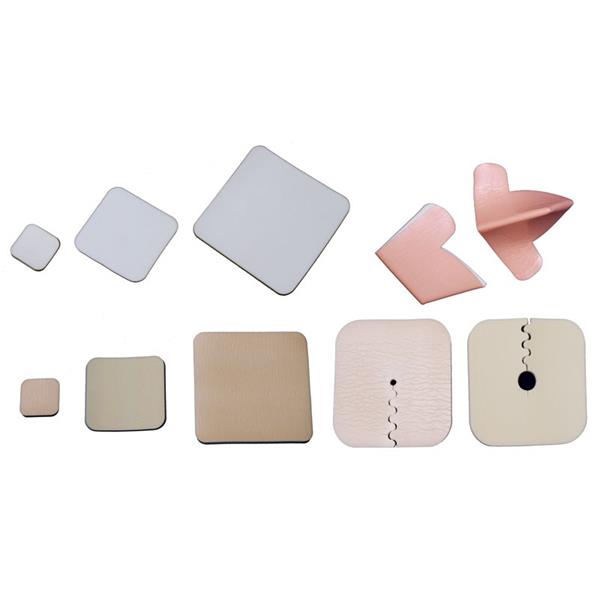 Laminated with PU Film wound Foam Dressing for elbow use or for trachea