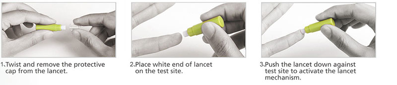 ORIENTMED Soft-Touch Safety Lancet