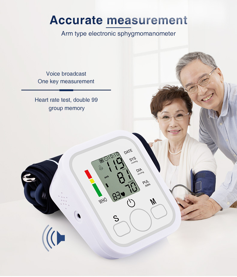 ORIENTMED automatic Digital Electronic blood pressure with USB line in stock