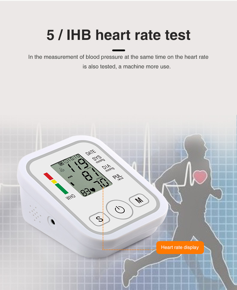 ORIENTMED automatic Digital Electronic blood pressure with USB line in stock