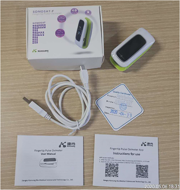 F01L FINGERTIP PULSE OXIMETER
