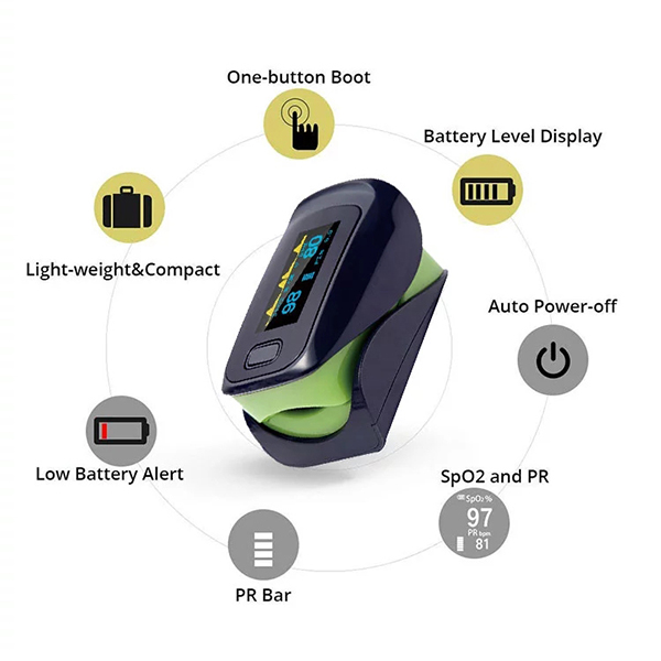 80D FINGERTIP PULSE OXIMETER