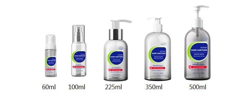 ORIENTEMD 225ml Hot Sell Instant Hand Washing Gel for Adults and Children