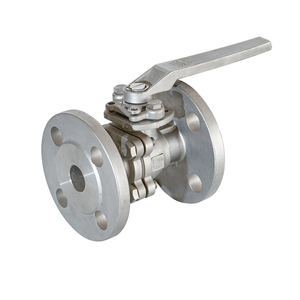 2 Pc Flanged Ball Valve
