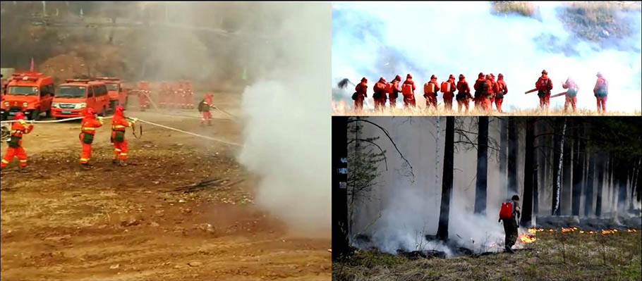 The Chinese rescue team went abroad and played its part in the international rescue1