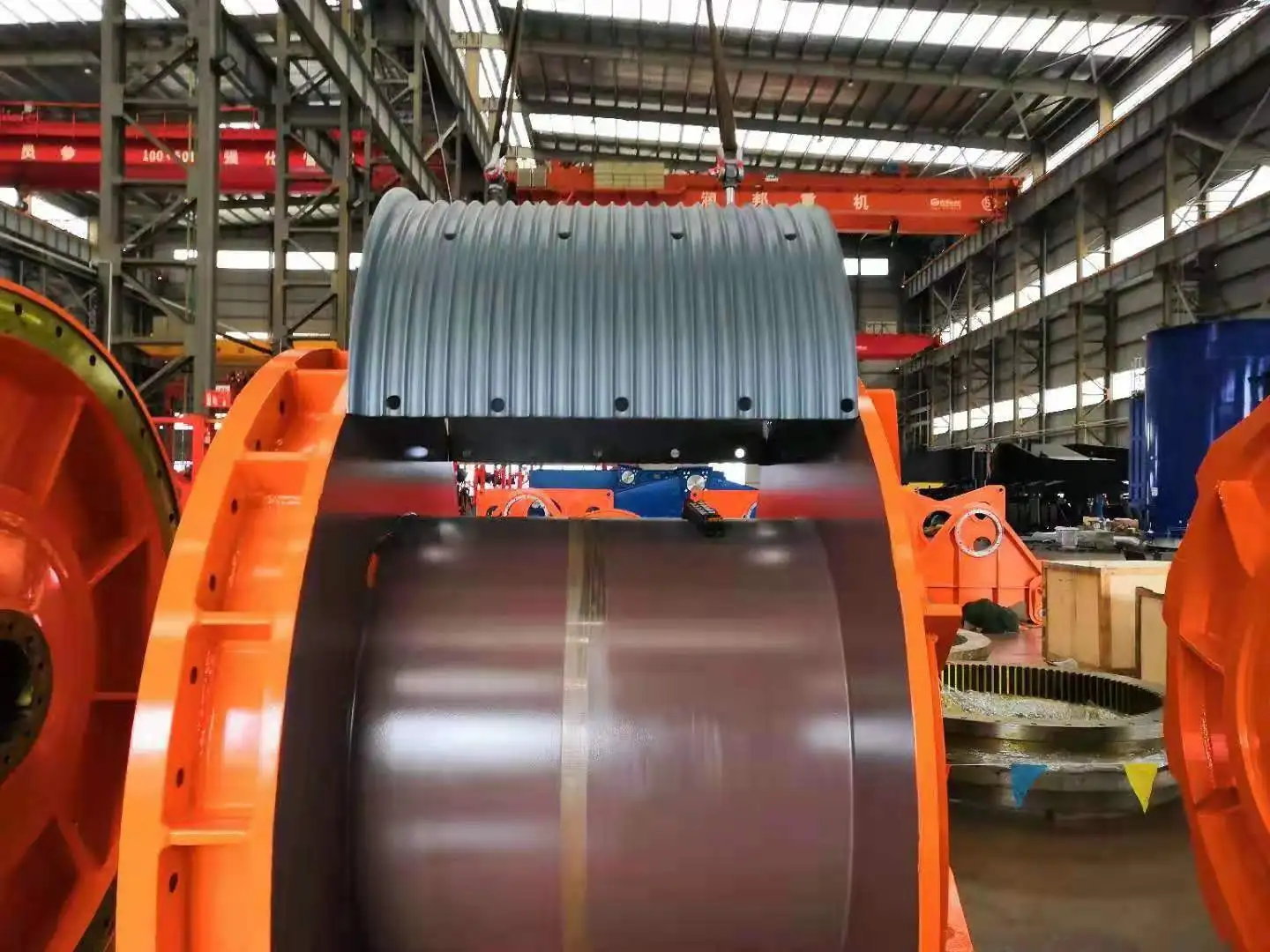 double drum electric winch