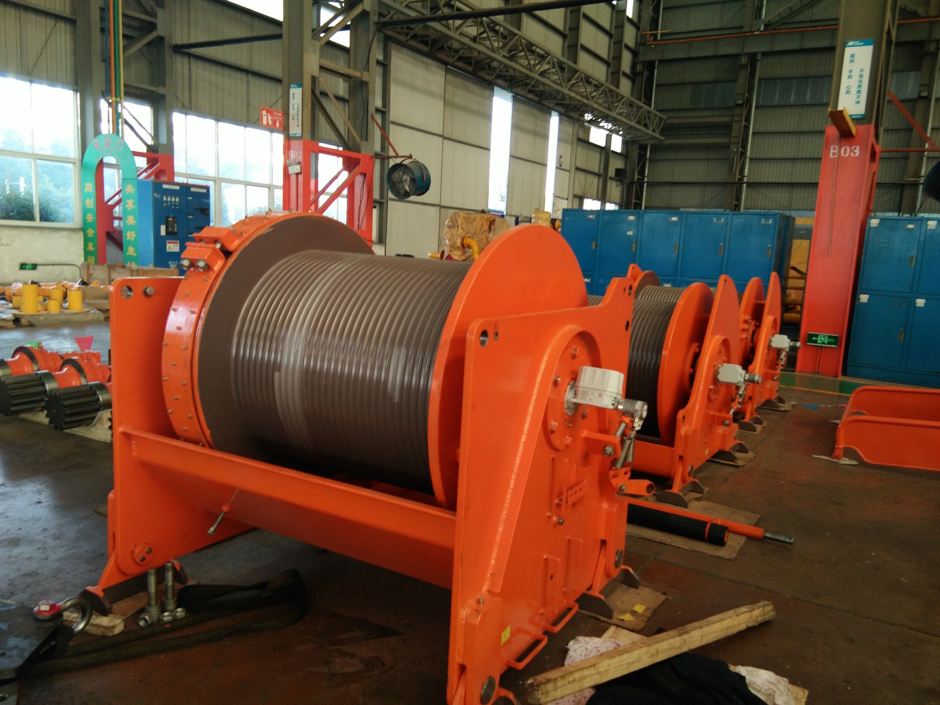 electric drum winch