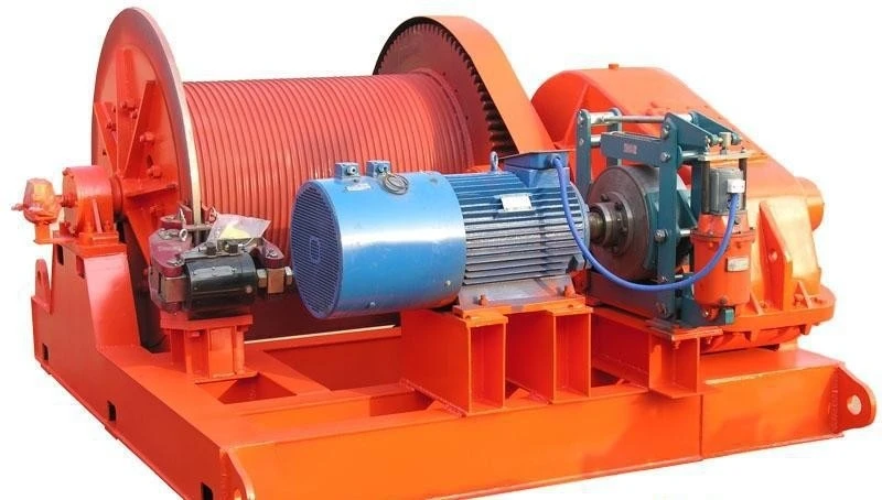 Winch 3 Tons (Drum) Steel Drum Winch Standard Anchor Winch With Spooling Device