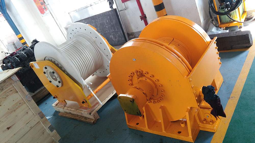 large hydraulic winch large hydraulic winch