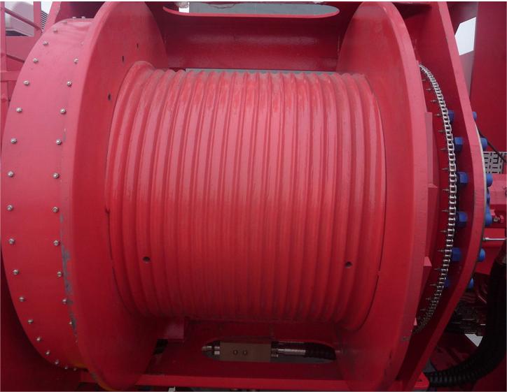 double drum winch for high mast double drum winch for high mast