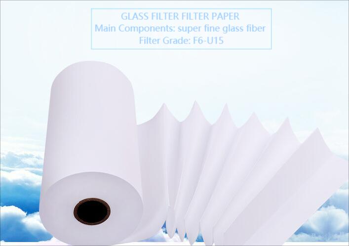 Fiberglass Medium Material and 0.3u Porosity H10 Filter Paper