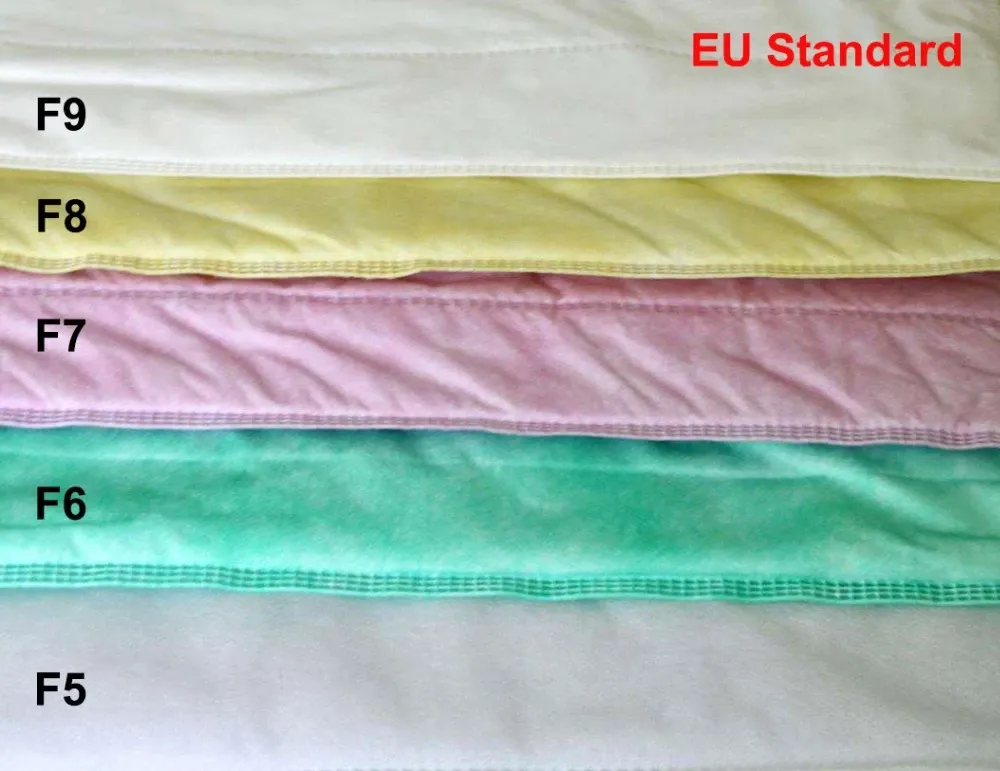 F5 F6 F7 F8 F9 air conditioner pocket filter media1