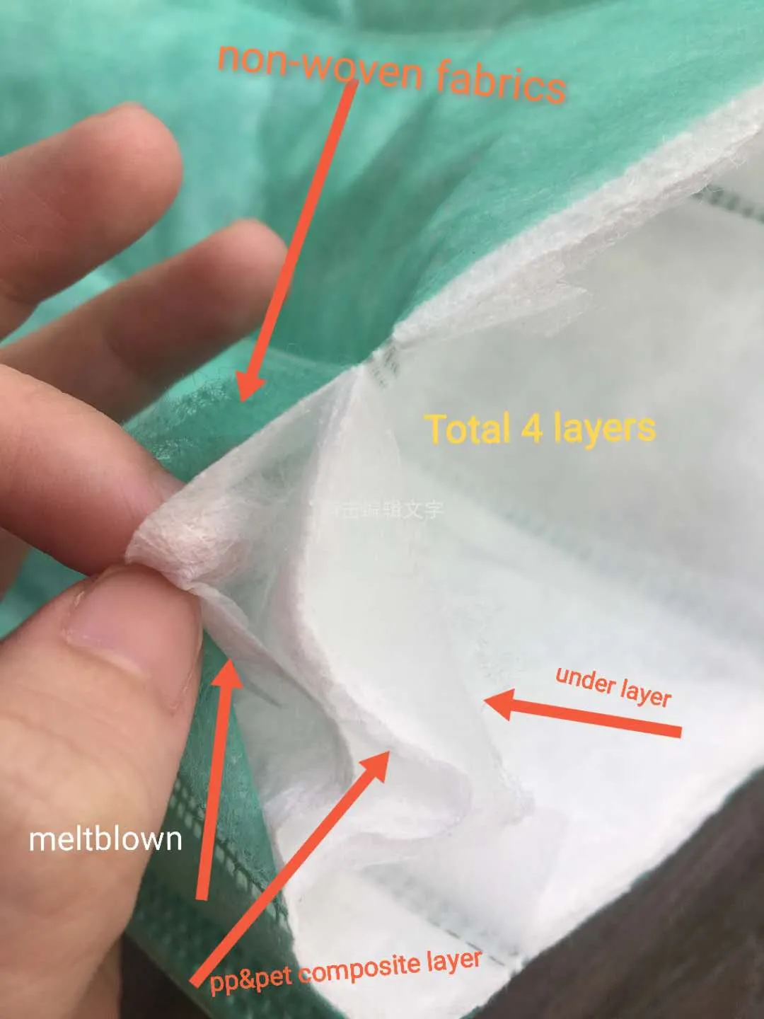 High Efficiency Ventilation System Bag Filter Media1