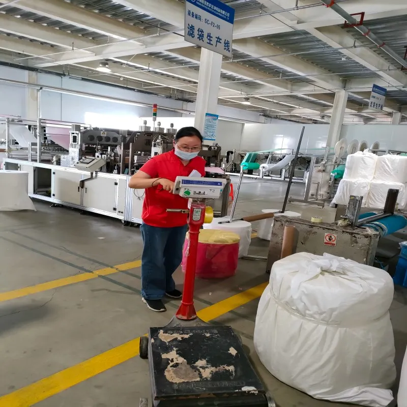 Pre-shipment inspection of bag filter media1