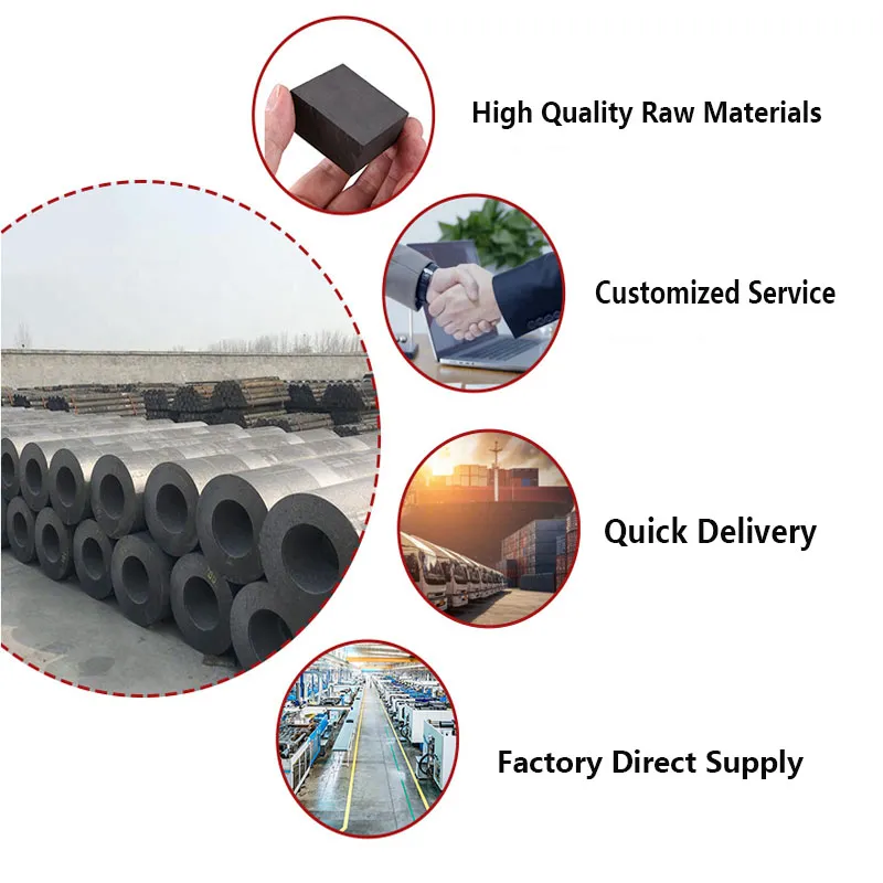 High Density Unmachined Graphite Block for Casting Sand Turning Compression Mold