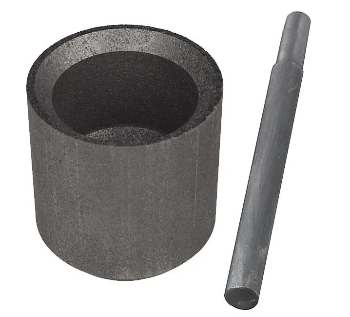 High Heat Conduction Graphite Crucible Custom Graphite Crucible for Gasify Aluminum