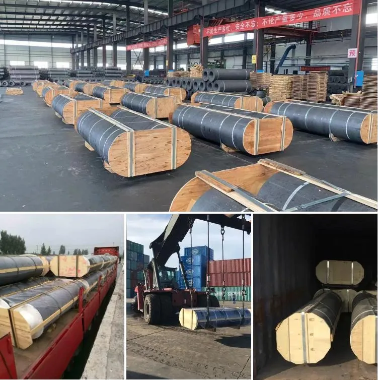 Electrode Graphite UHP 500mm 600mm for Eaf Lf Furnace Graphite