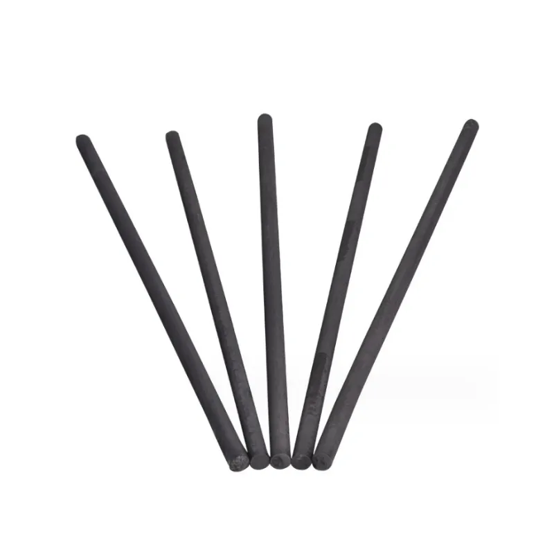 High Quality Graphite Rod Stir Bar Long Carbon Stirring Sticks for Melting Cast
