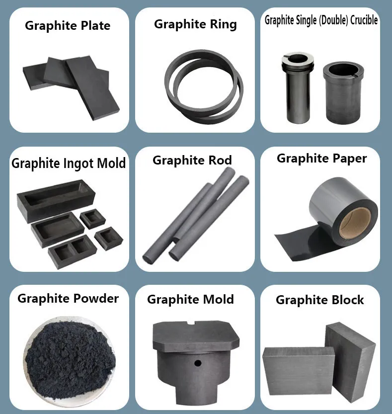 High Density Unmachined Graphite Block for Casting Sand Turning Compression Mold