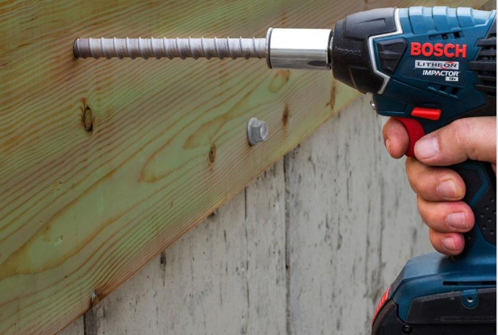 Heavy-duty anchor designed for exterior environments