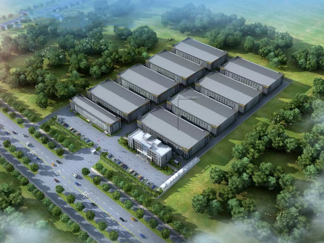 The construction of a new factory has officially started