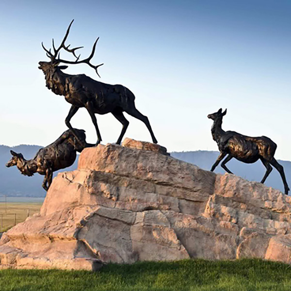 bronze deer d5